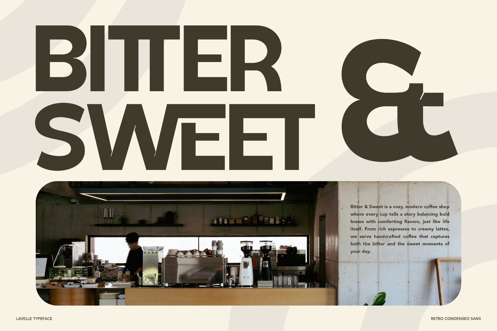 Lavelle - Retro Condensed Sans Font — image 4