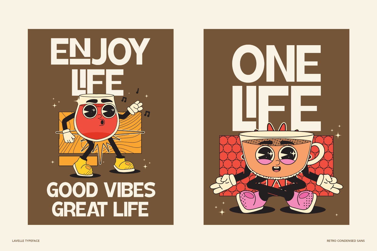 Lavelle - Retro Condensed Sans Font — image 6