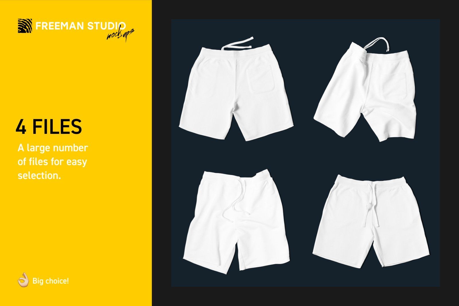 Shorts Mock-Up Set
