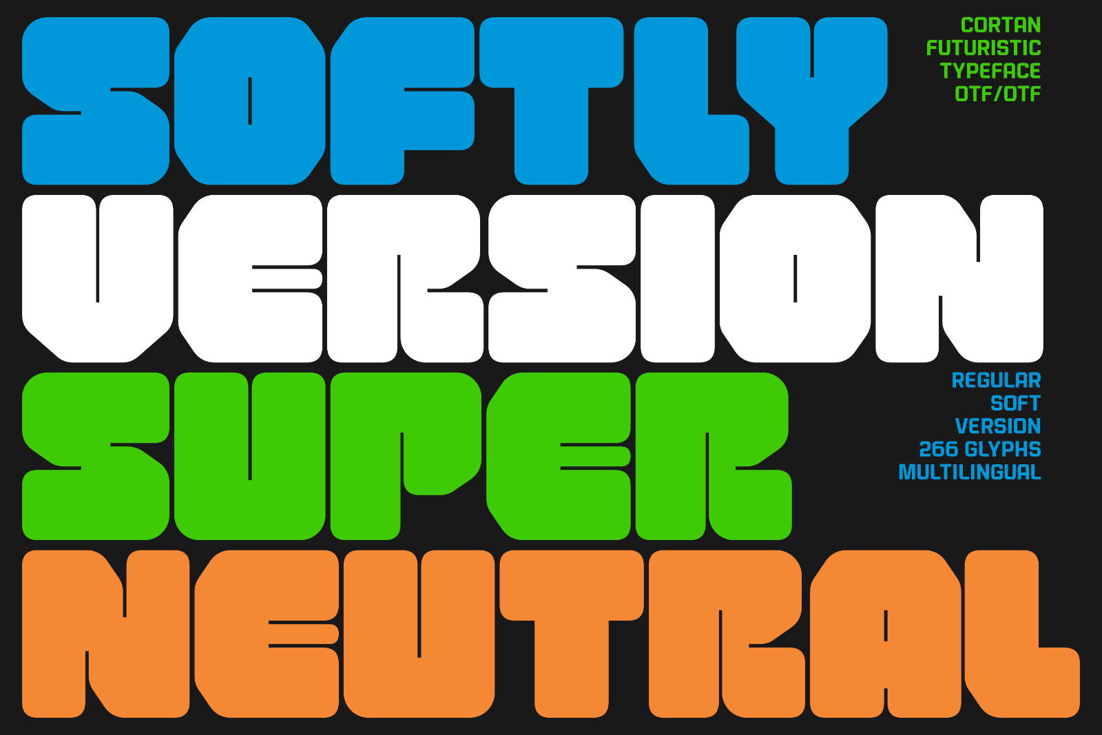 Cortan Futuristic Bold Typeface — image 10