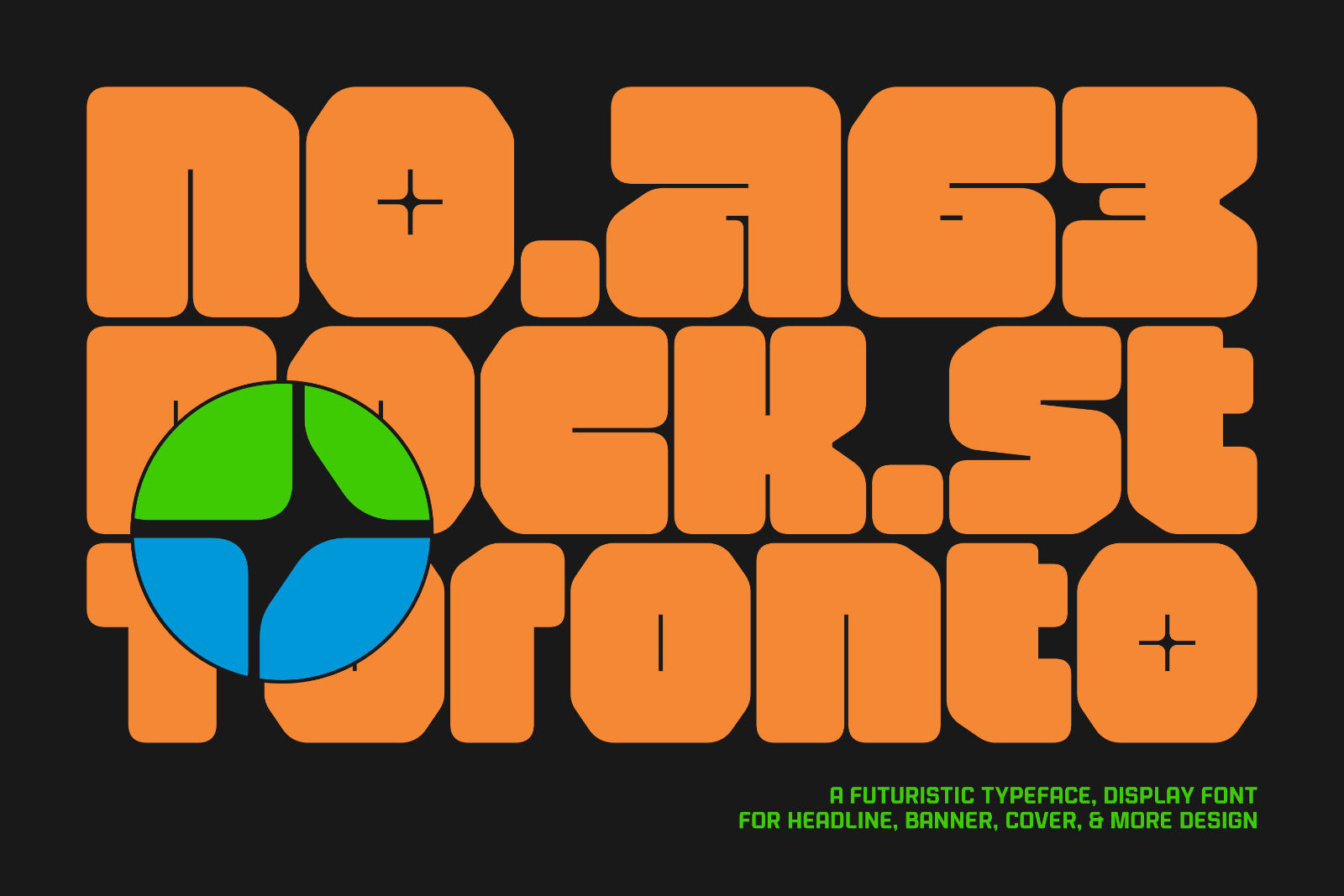 Cortan Futuristic Bold Typeface — image 5