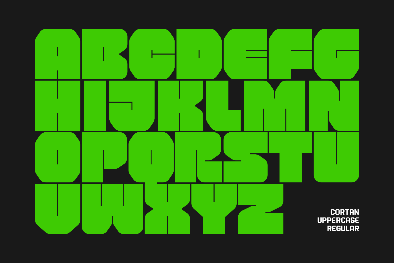 Cortan Futuristic Bold Typeface — image 6