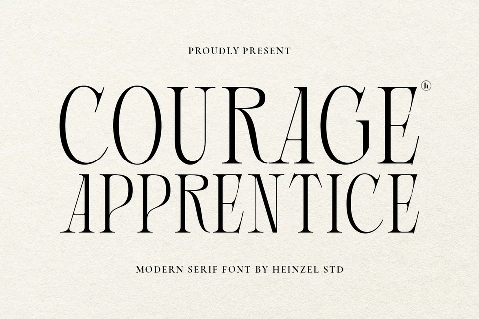 Courage Apprentice Modern Serif Font