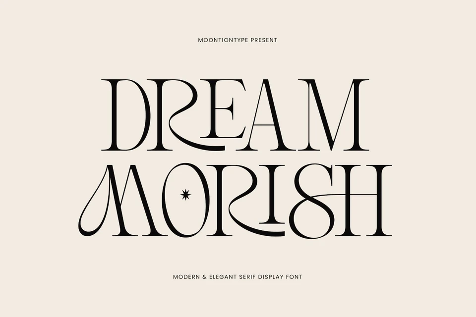Dream Morish | A Modern Serif Font