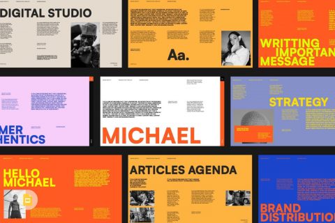 Michael - Brand Portfolio Google Slides