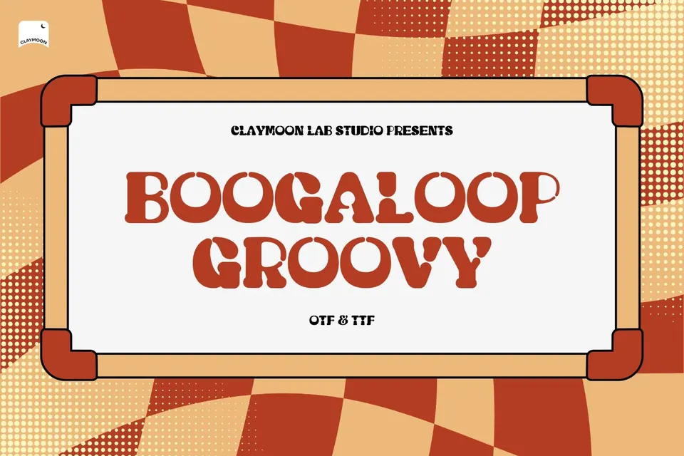 Boogaloop Groovy –&nbsp;Retro Display Font