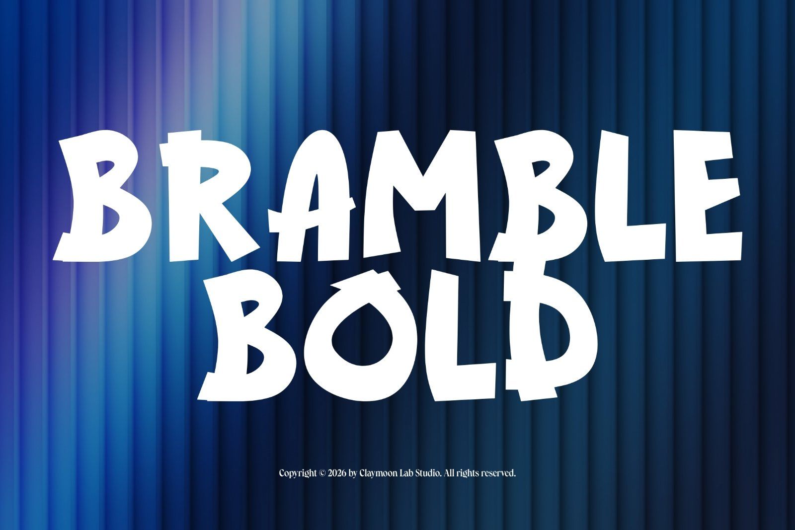 Bramble Bold — Playful Chunky Display Font — image 1
