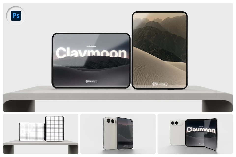 iPhone Duo Mockup