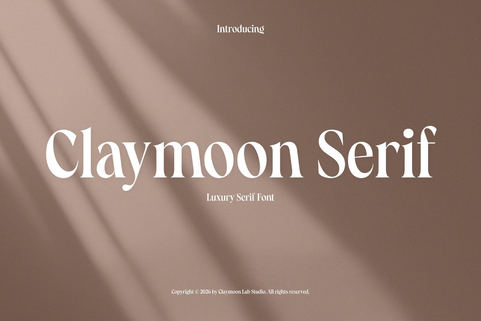 Claymoon Serif – Luxury Brand Font — image 2