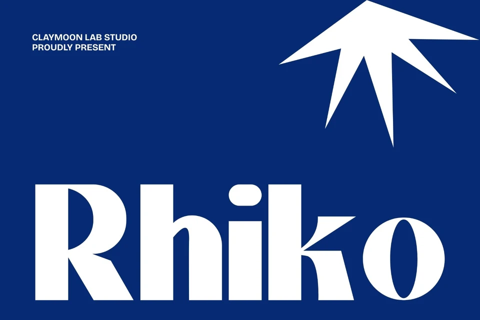 Rhiko - Ultra Bold Modern Serif Font