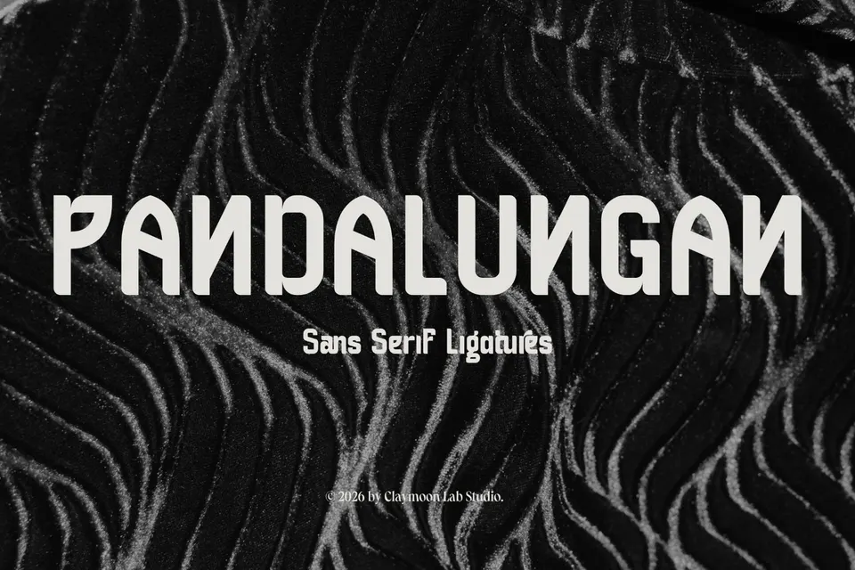 Pandalungan – Ligature Font