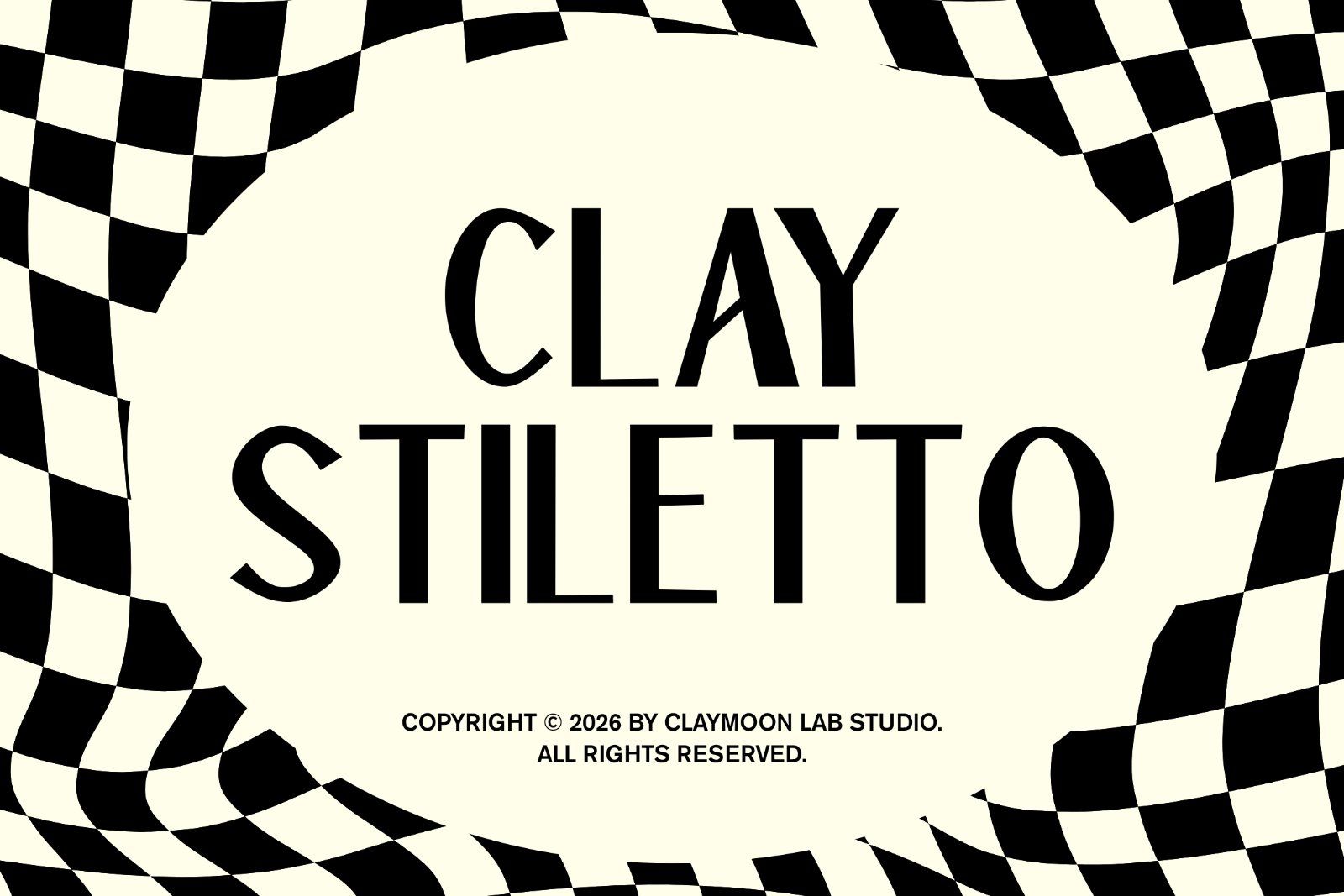 Clay Stiletto — Modern Sans Serif Font — image 1