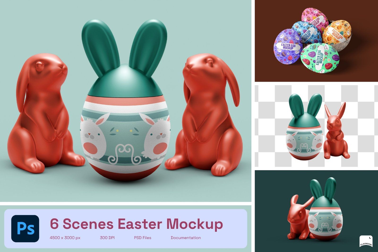 Easter Egg Mockup — image 1