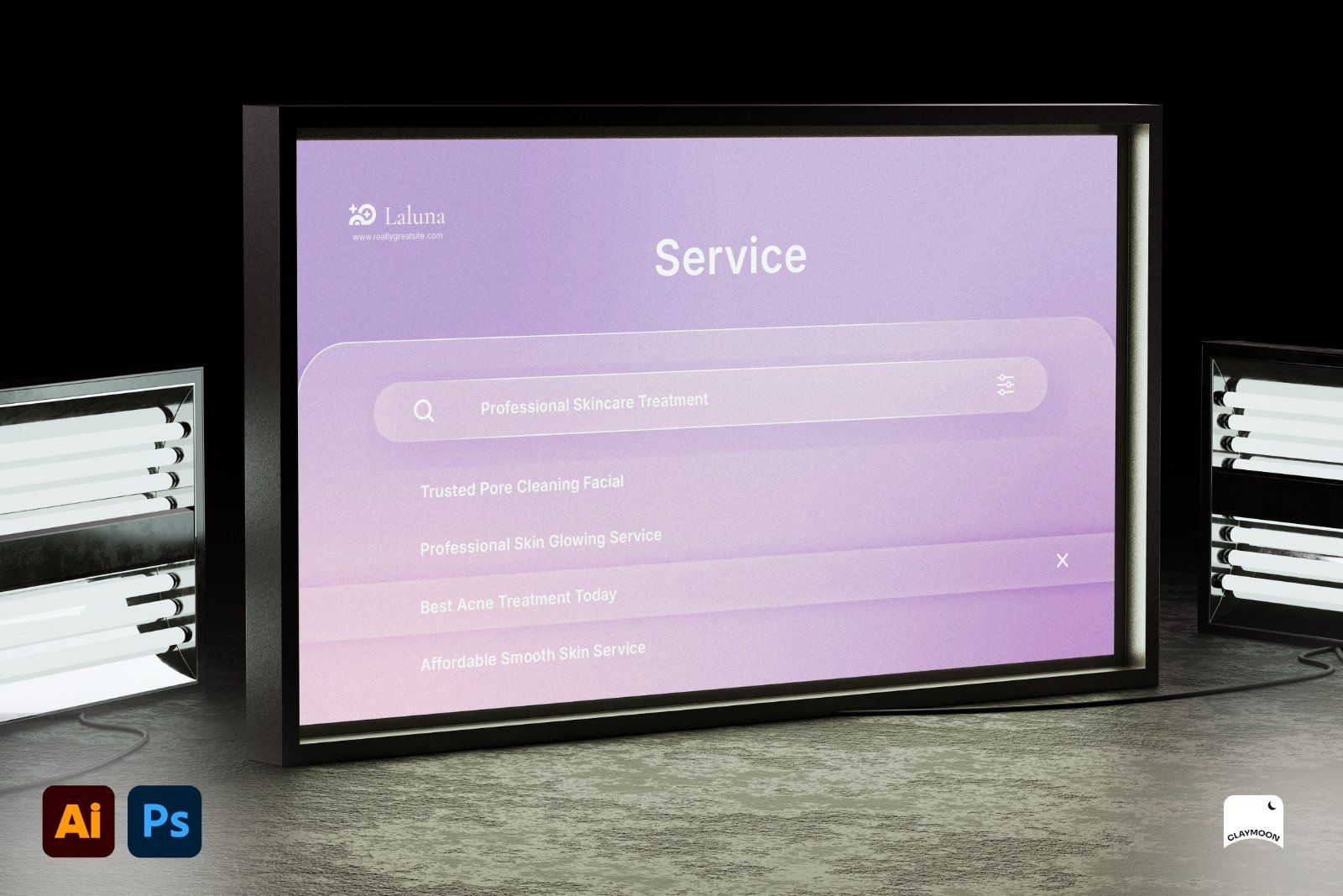 Search Suggestion Ad Concept Template — image 1