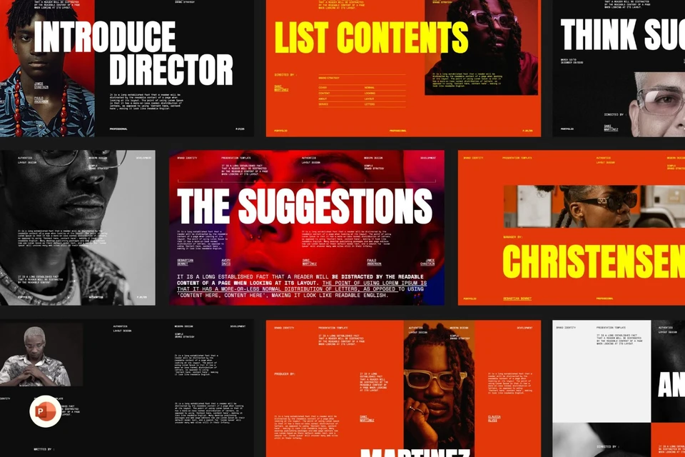 The Suggestions - PowerPoint Template