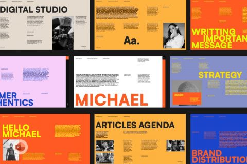 Michael - Brand Portfolio Template