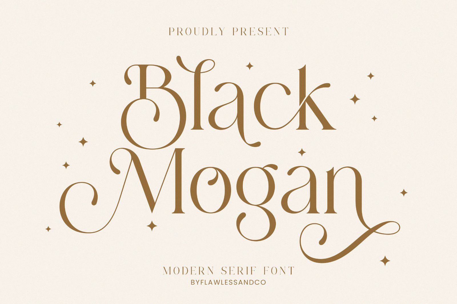 Mogan - Modern Serif Font — image 1