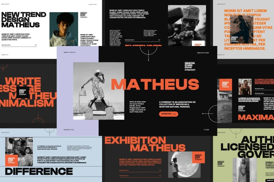 Matheus - Brand Strategy Keynote Template