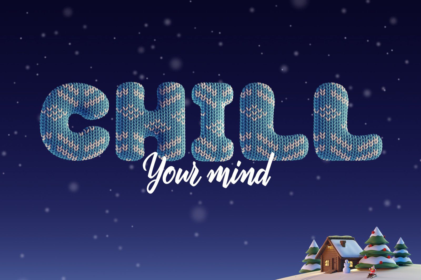 Cozy Winter — Color Bitmap Font — image 2