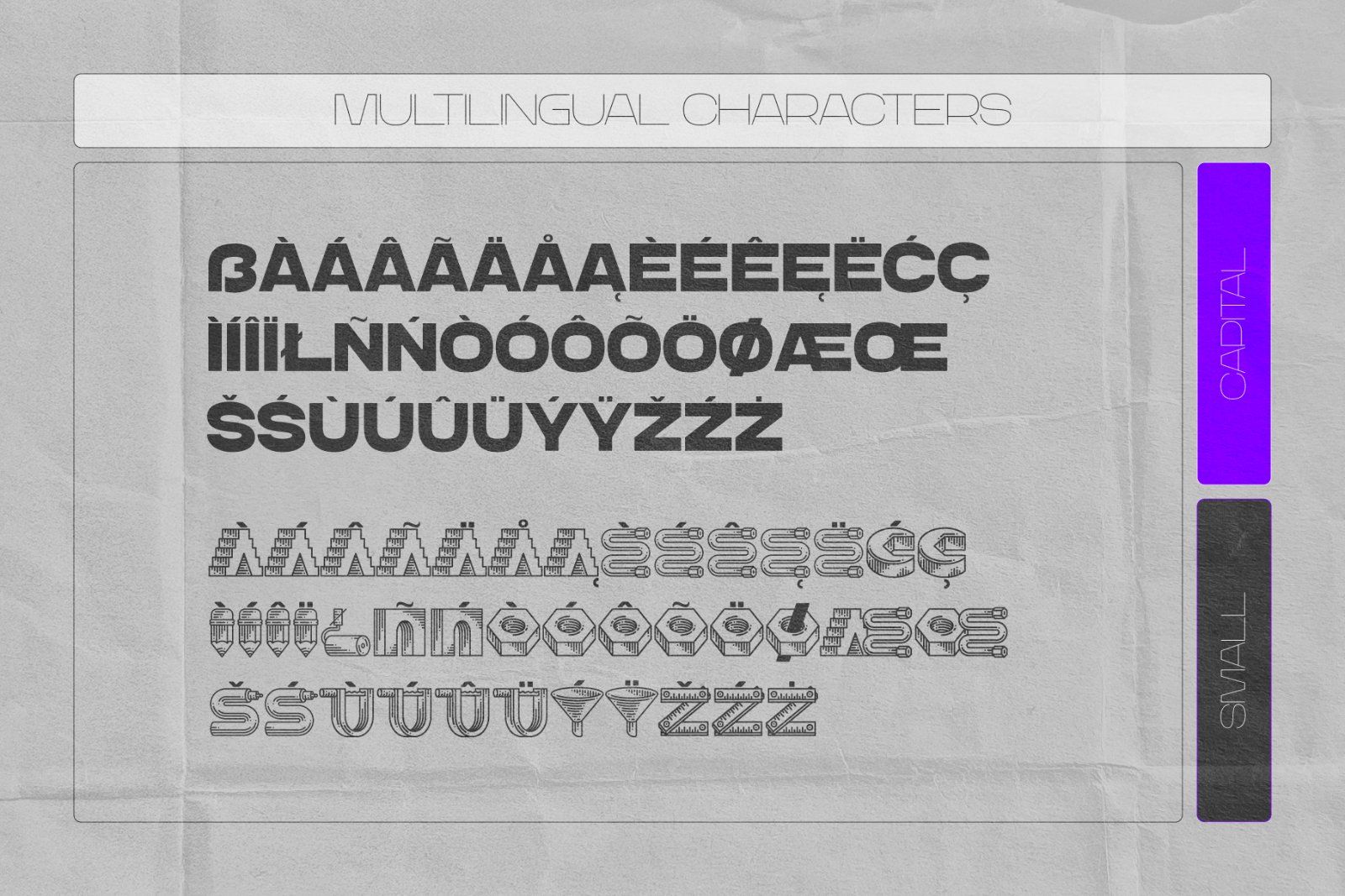 Crafter Tools Font Family — image 8