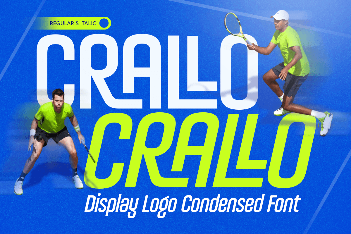 Crallo-Logo Condensed Font — image 2