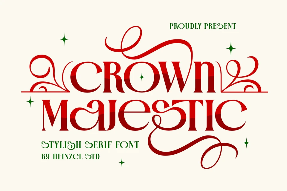 Crown Majestic Stylish Serif Font