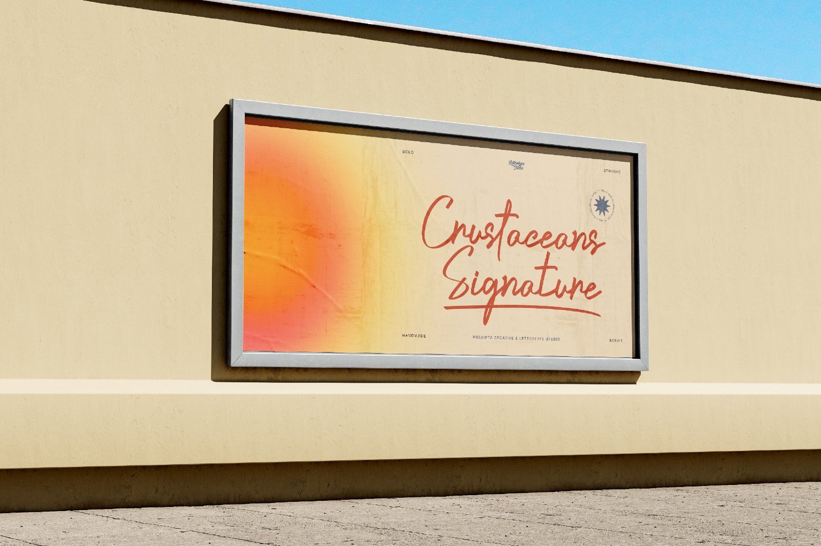 Crustaceans Signature Bold Script — image 2