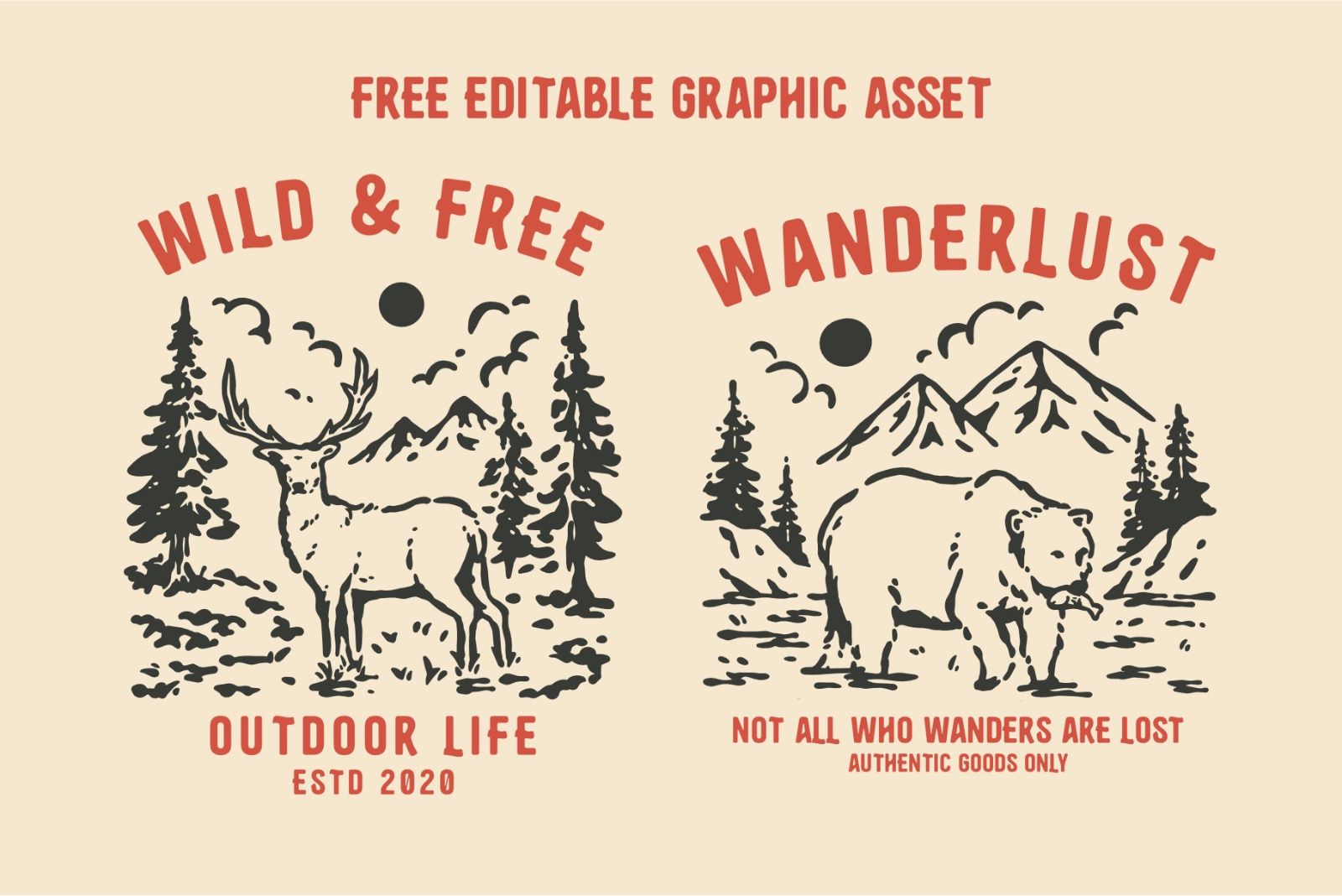 Cuppertinos – Vintage Hand Typeface