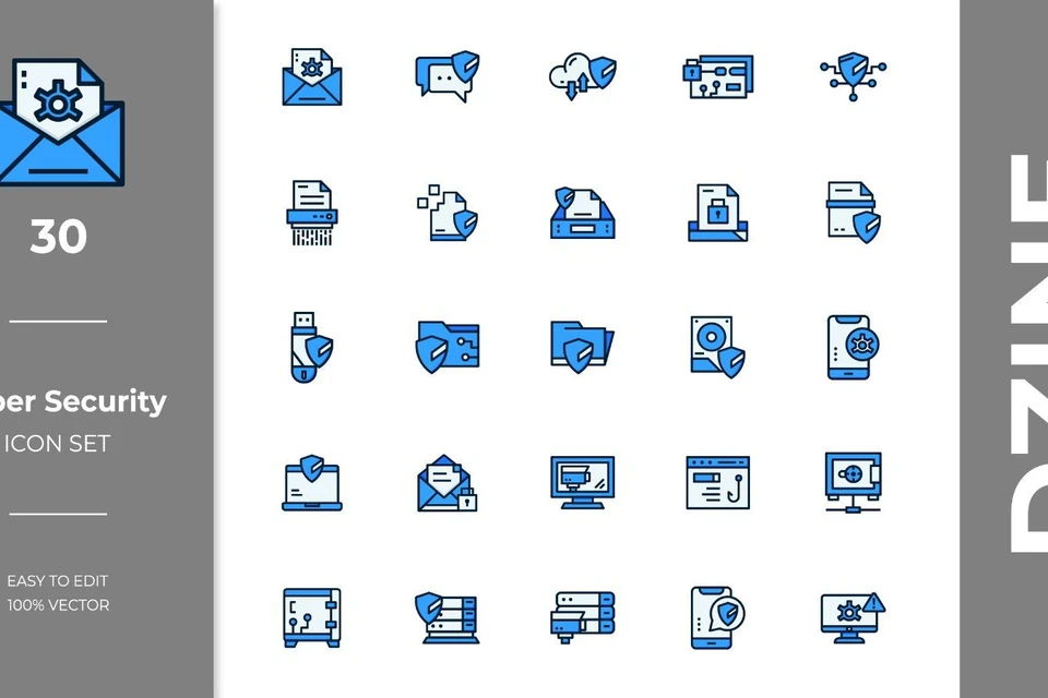 Cyber Security Icons Pack