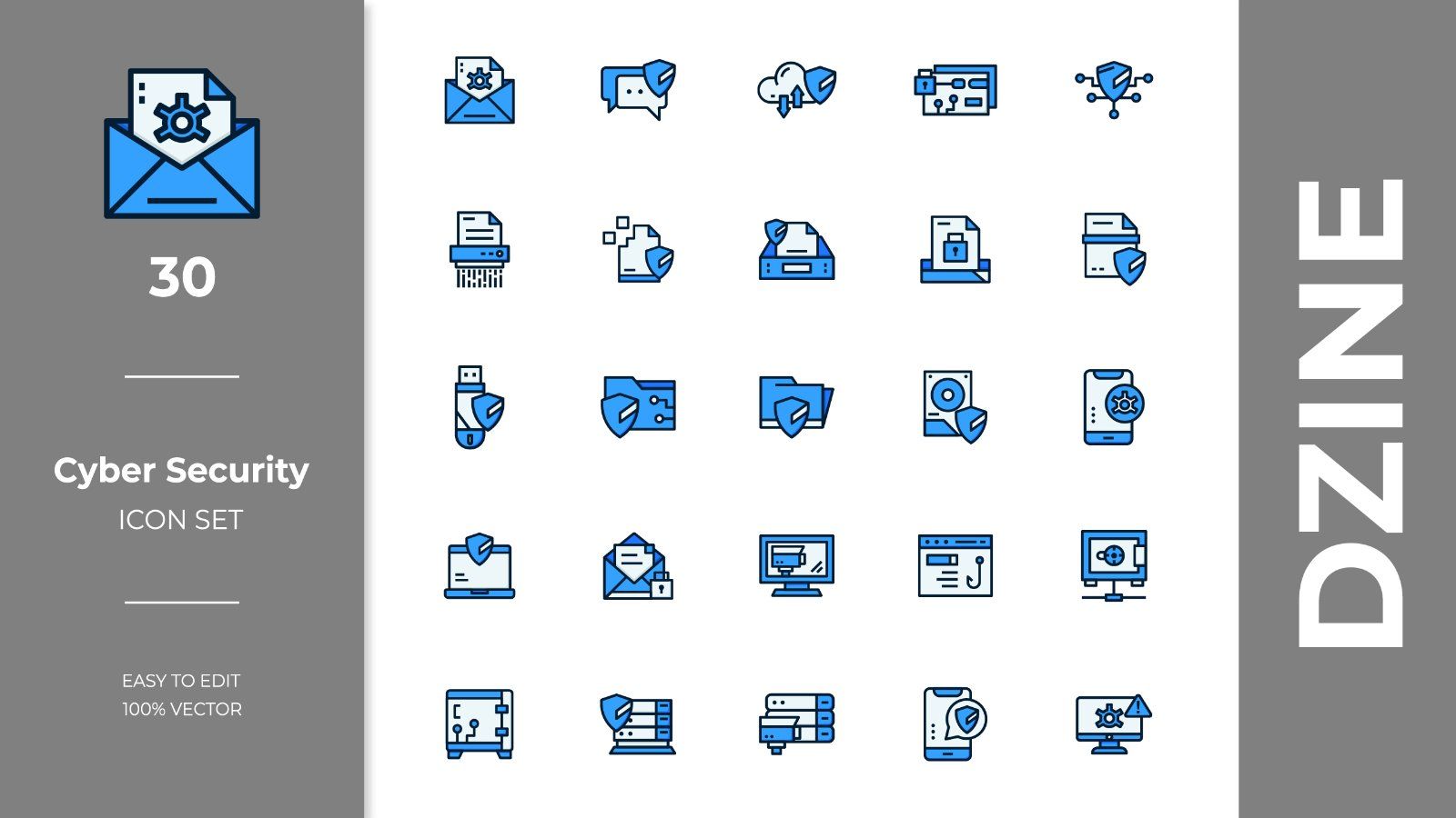 Cyber Security Icons Pack