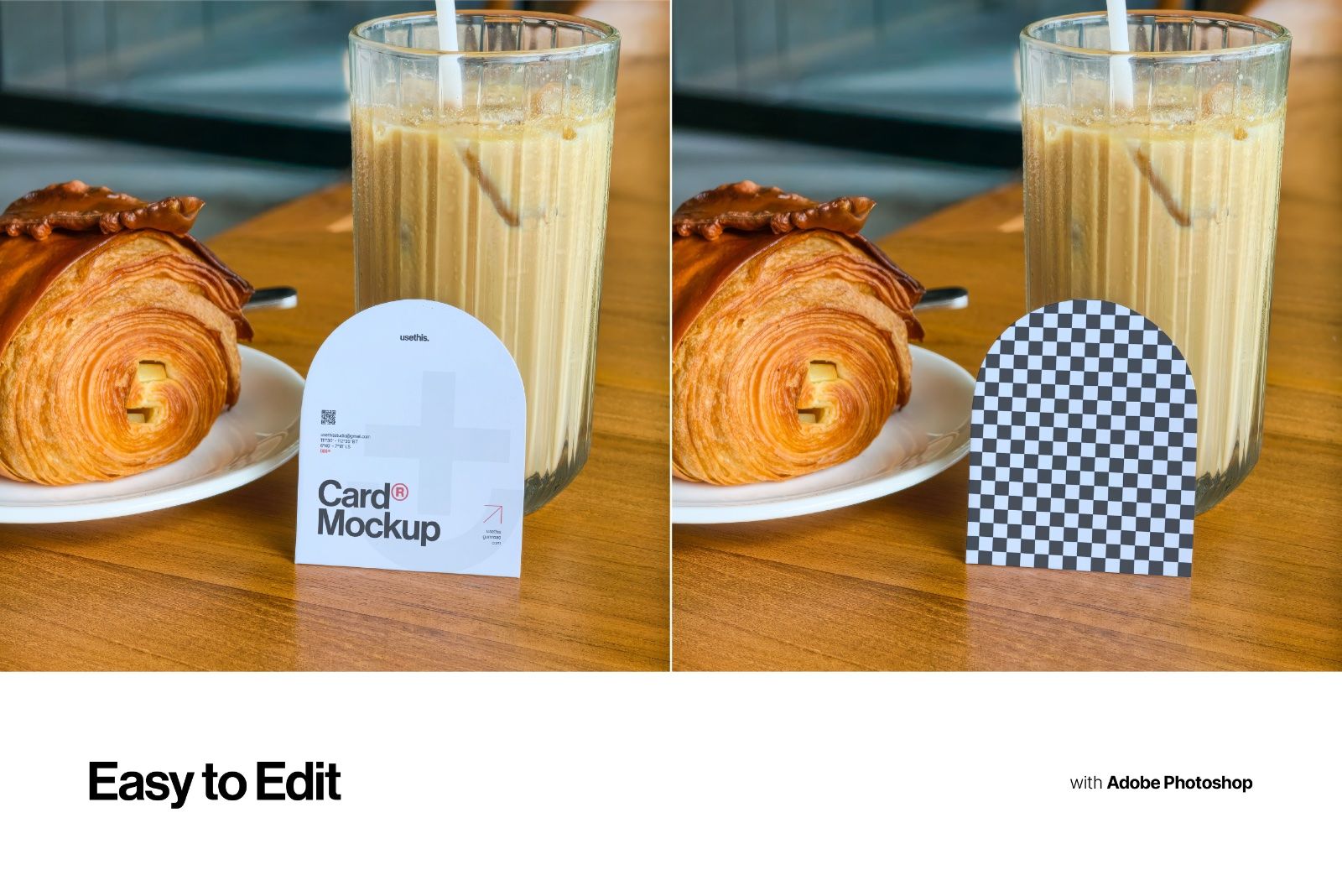 Cafenook Arch Card Mockup Bundle (PSD) — image 5
