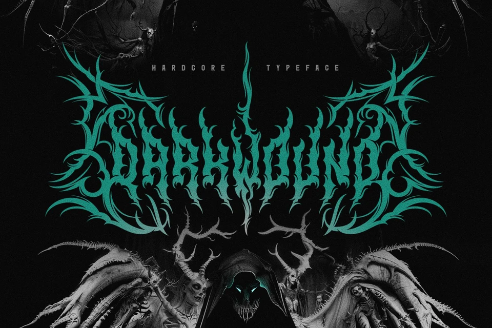 Darkwound - Hardcore Font