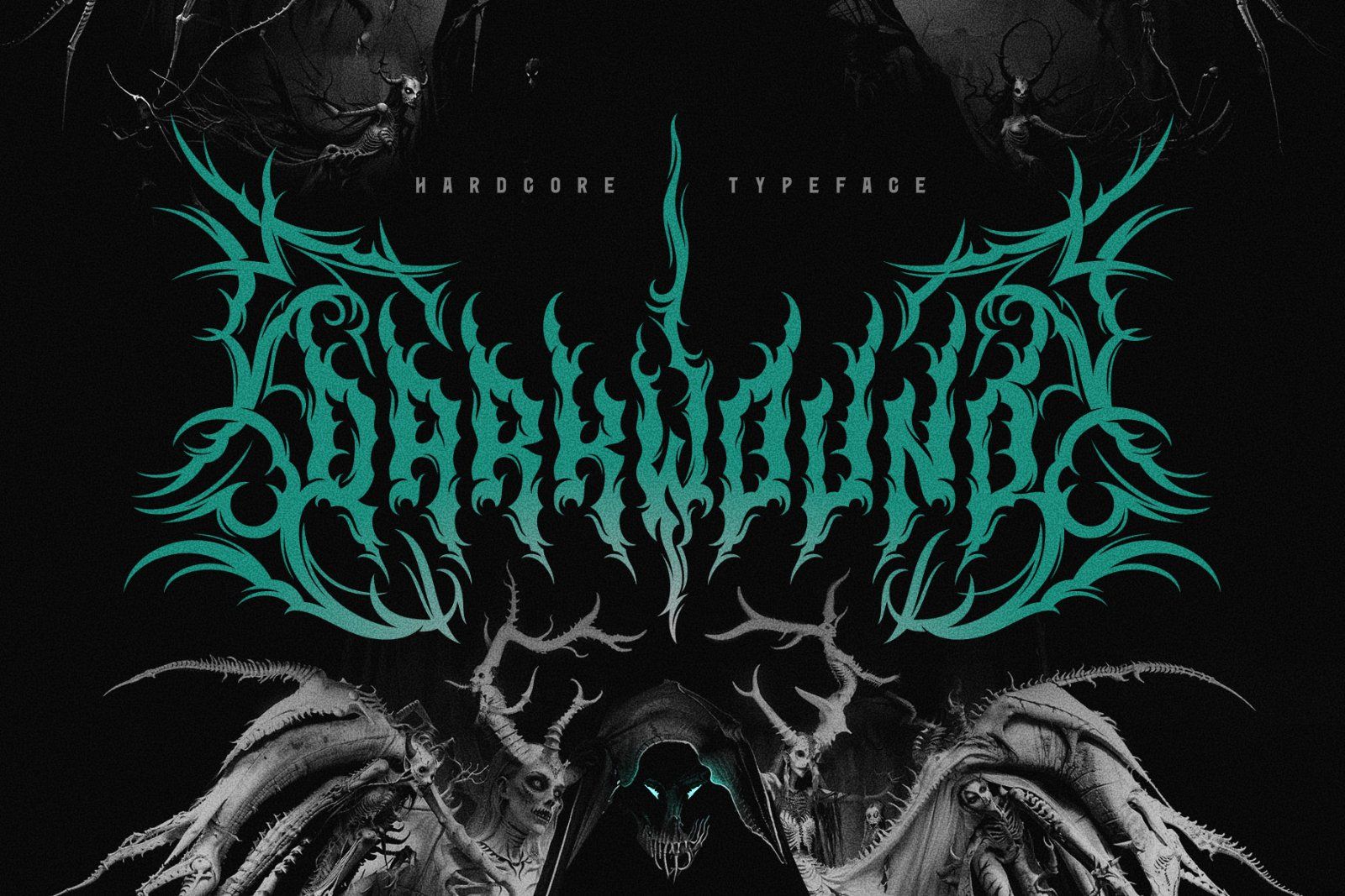 Darkwound - Hardcore Font — image 1