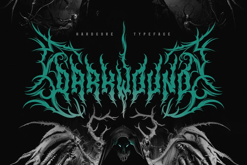 Darkwound - Hardcore Font