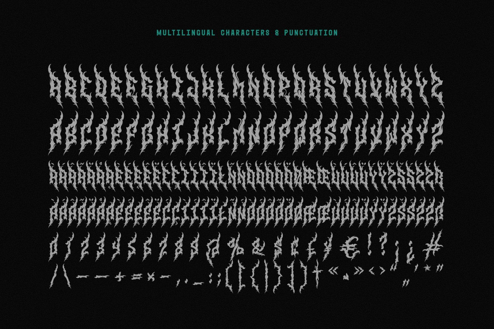 Darkwound - Hardcore Font — image 8