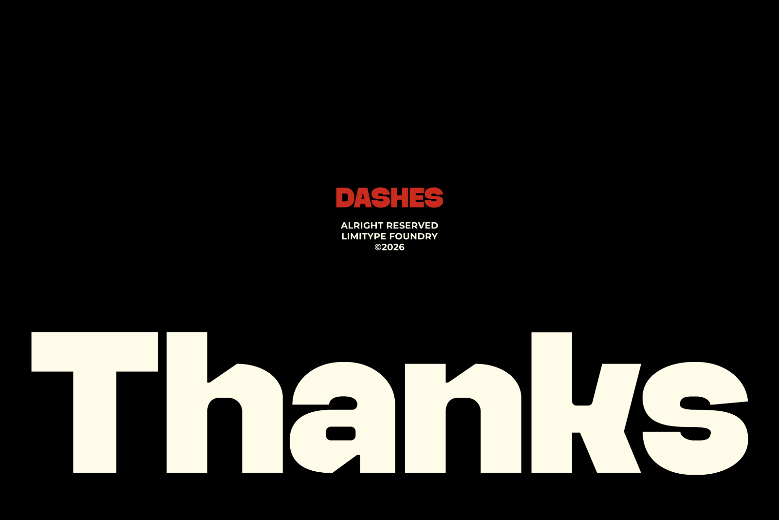 Dashes
