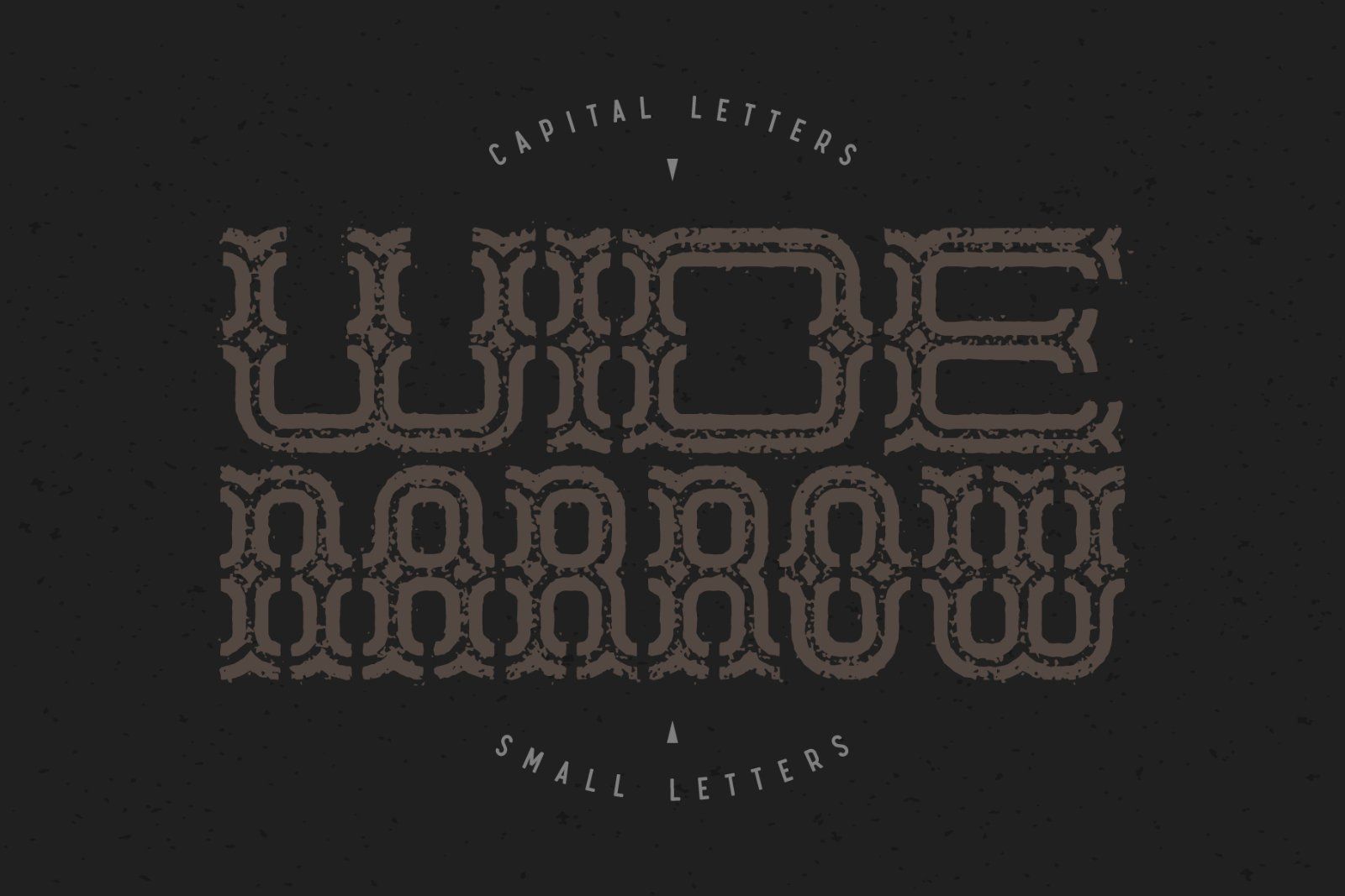 Deeply Rusted Font — image 3