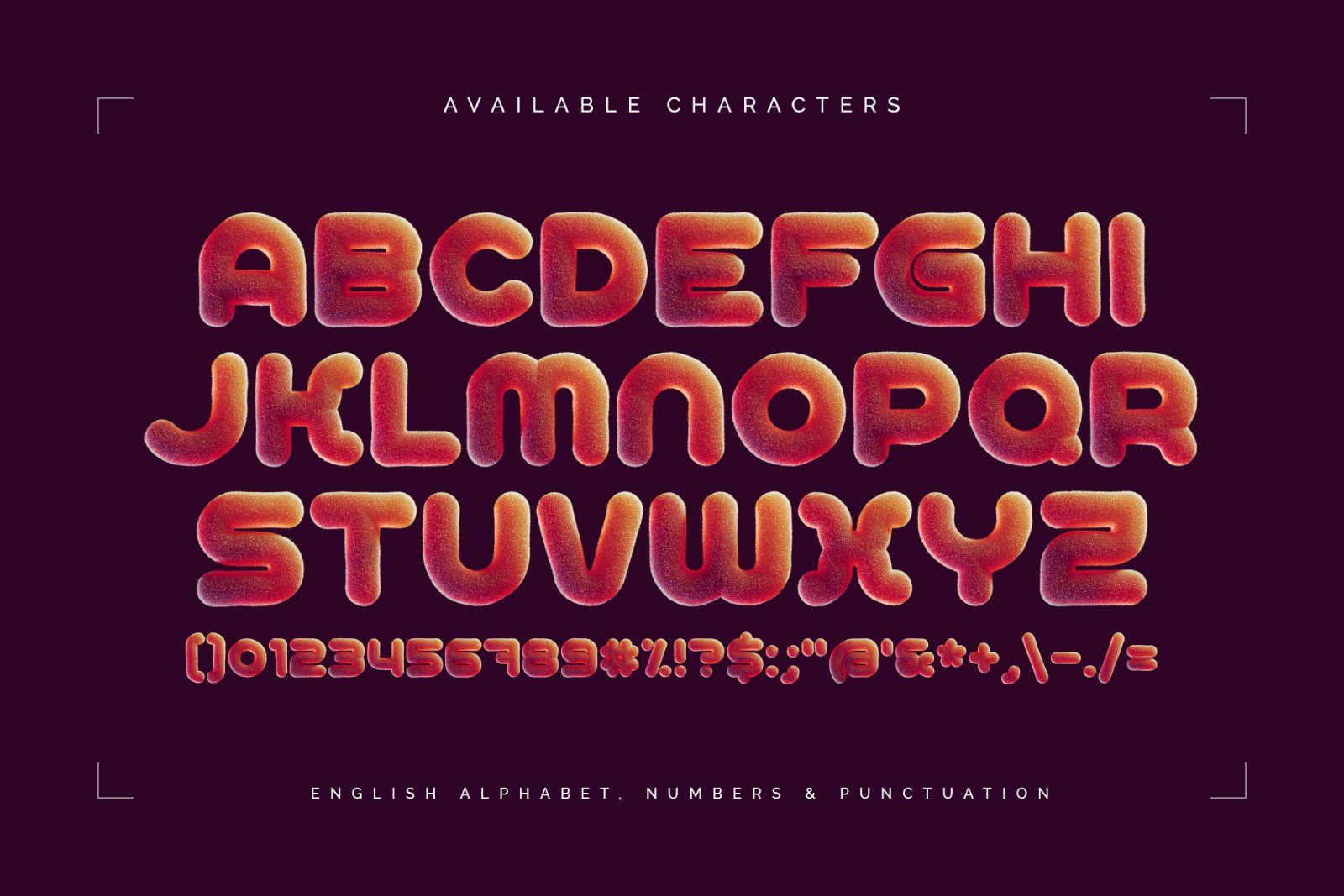 Delicious Treat — Color Bitmap Font — image 4
