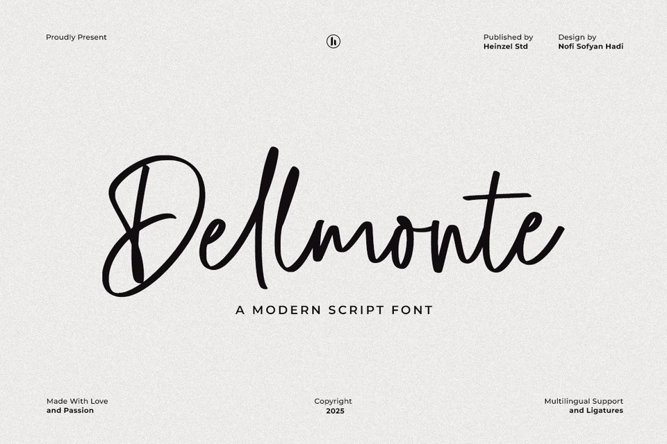 Dellmonte Casual Script Font