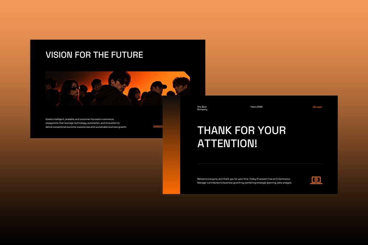 Orange E-Commerce Manager Presentation — image 4