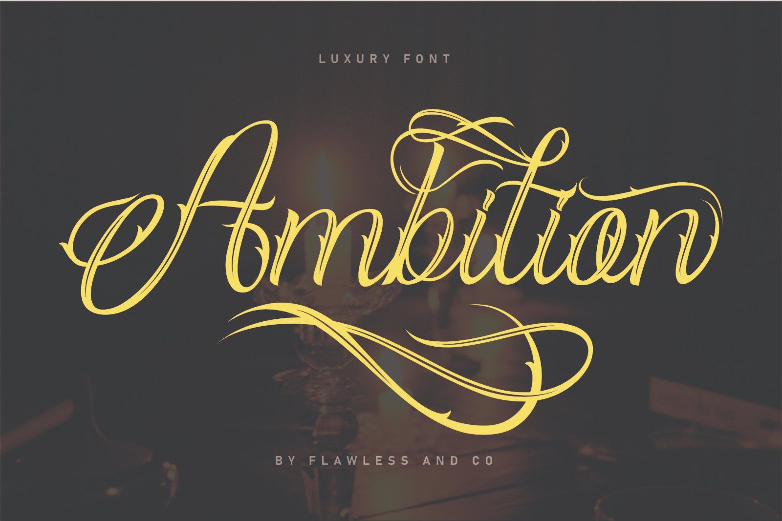 Deudhora - Tattoo Display Font — image 3