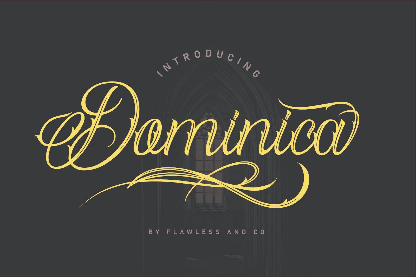 Deudhora - Tattoo Display Font — image 4