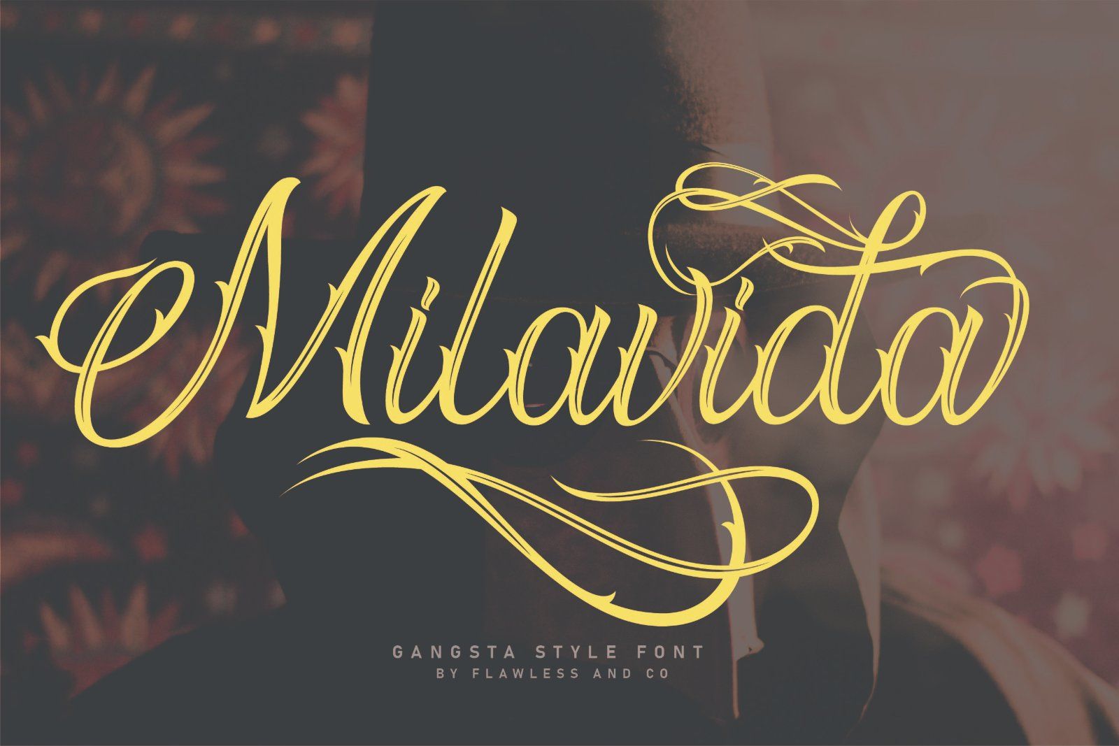Deudhora - Tattoo Display Font — image 5