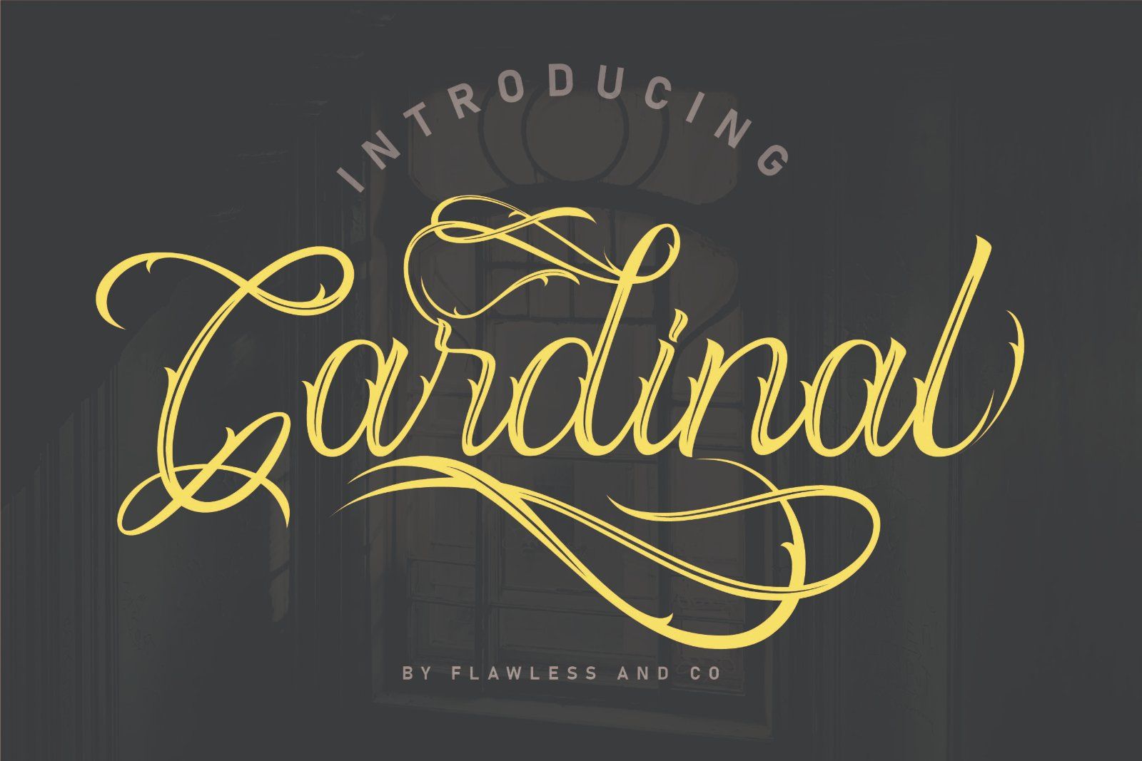 Deudhora - Tattoo Display Font — image 6