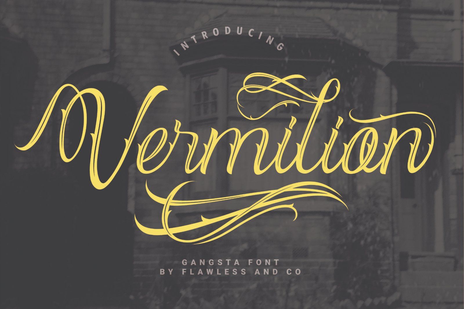Deudhora - Tattoo Display Font — image 10