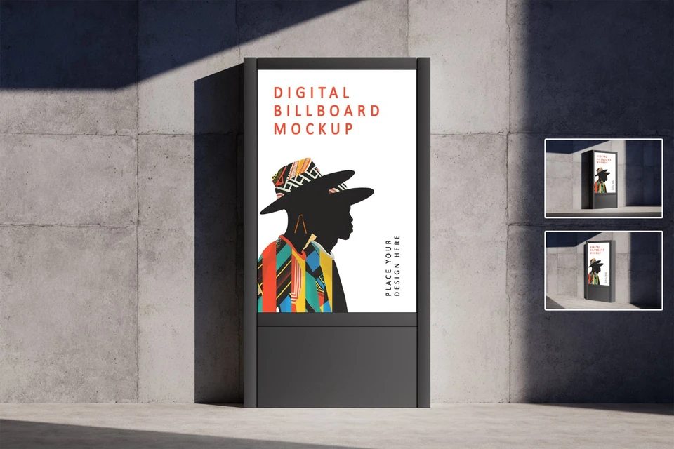 Digital Billboard Mockup