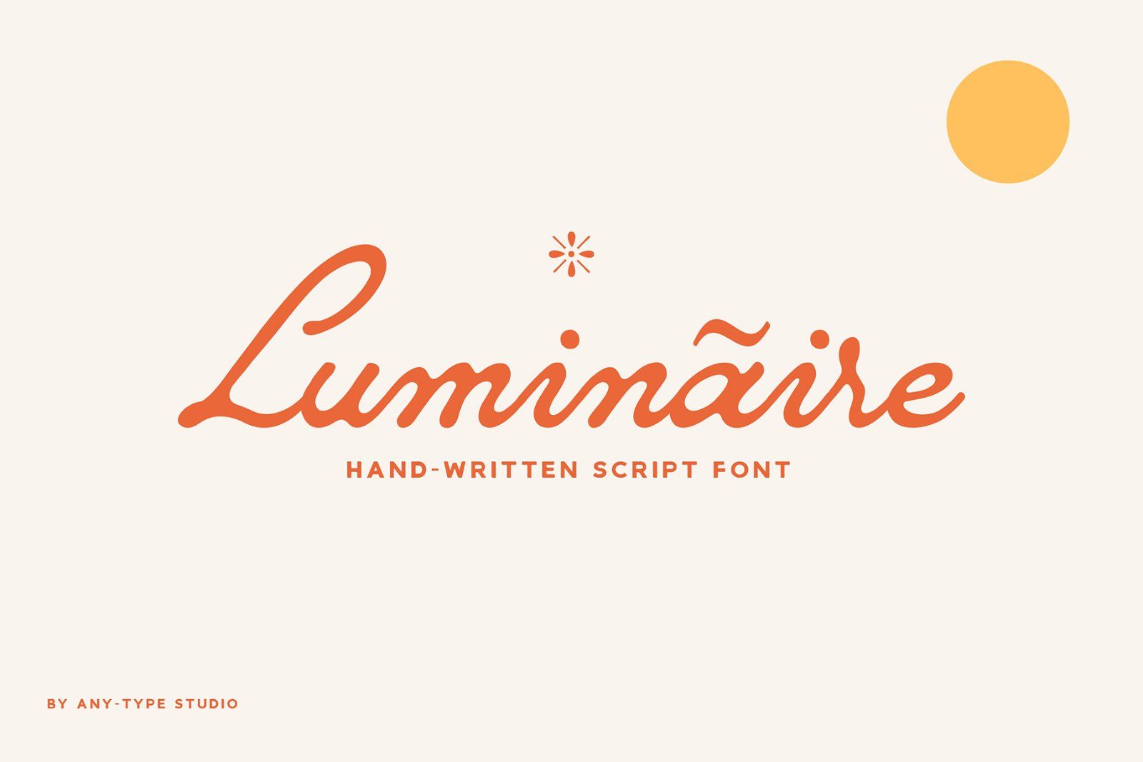 Luminaire Script Font — image 1
