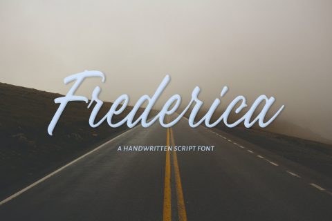 Handwritten - Frederica Signature