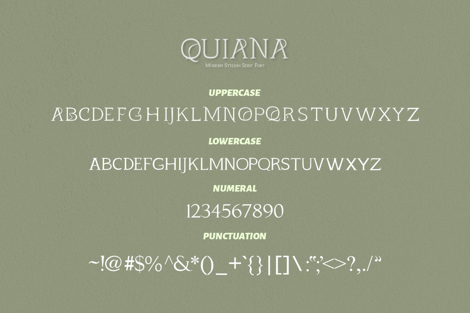 Quiana Serif