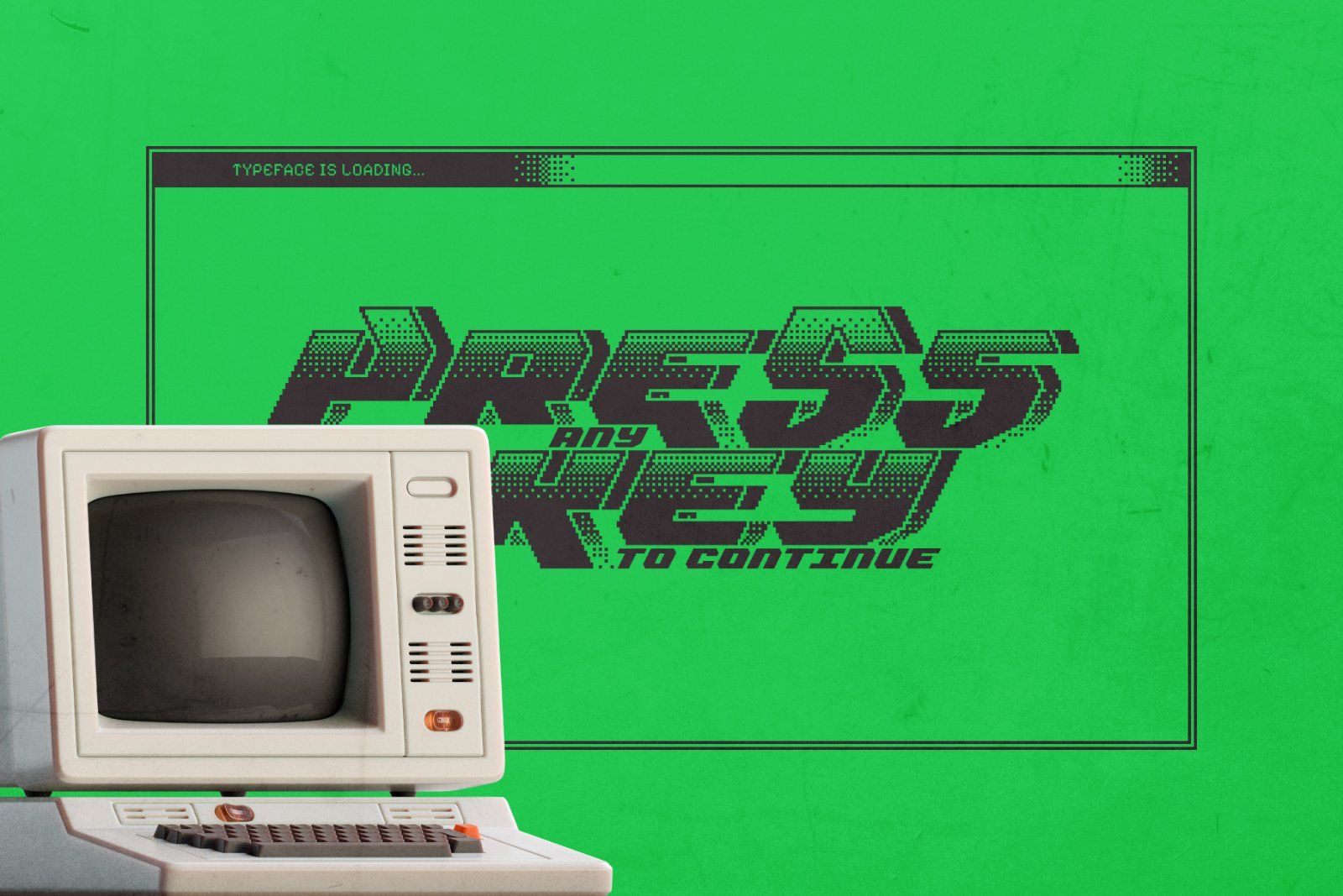 Dither Byte - Vintage Pixel Font — image 2